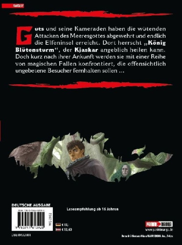 Buchcover und Innenansicht für das Buch: Berserk Max 20