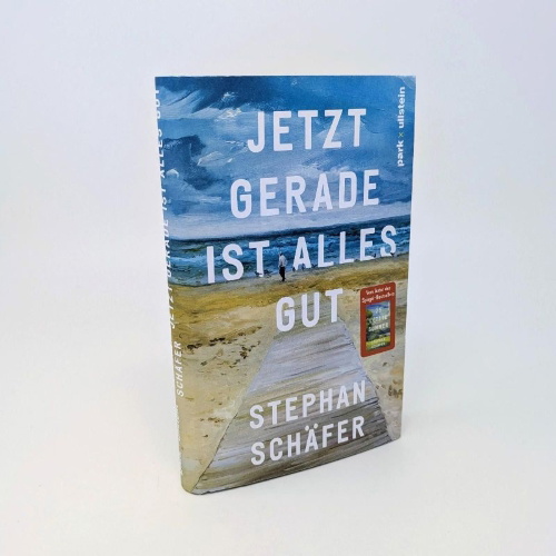 Buchcover und Innenansicht für das Buch: Jetzt gerade ist alles gut