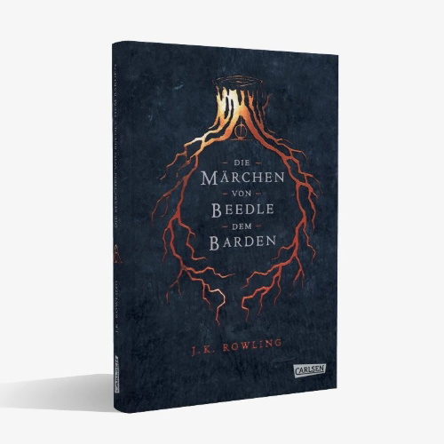 Buchcover und Innenansicht für das Buch: The Tales of Beedle the Bard