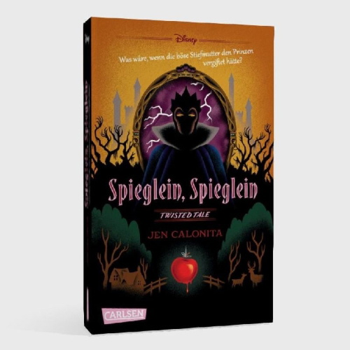 Buchcover und Innenansicht für das Buch: Disney. Twisted Tales: Spieglein, Spieglein