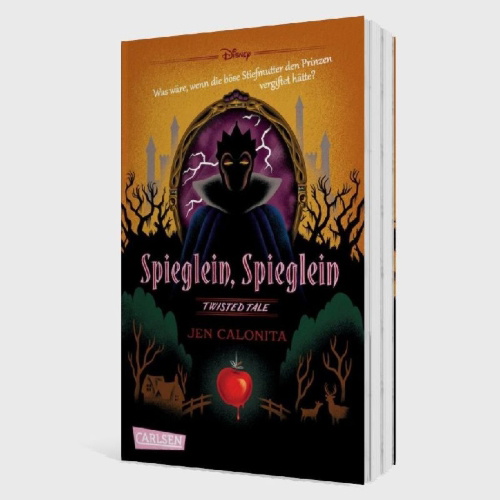 Buchcover und Innenansicht für das Buch: Disney. Twisted Tales: Spieglein, Spieglein