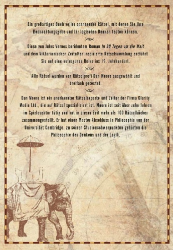 Buchcover und Innenansicht für das Buch: In 200 Rätseln um die Welt