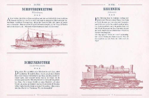 Buchcover und Innenansicht für das Buch: In 200 Rätseln um die Welt
