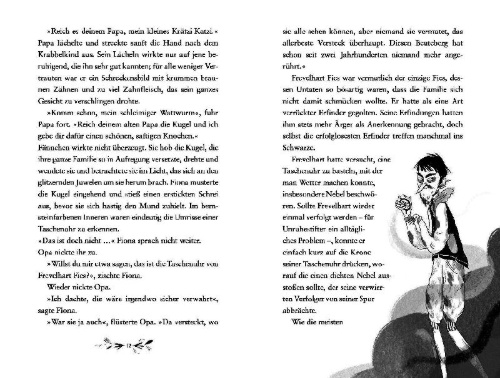 Buchcover und Innenansicht für das Buch: Malice in Underland 02