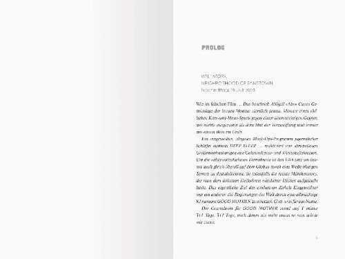 Buchcover und Innenansicht für das Buch: Deep Sleep, Band 3 - Mission: Good Mother