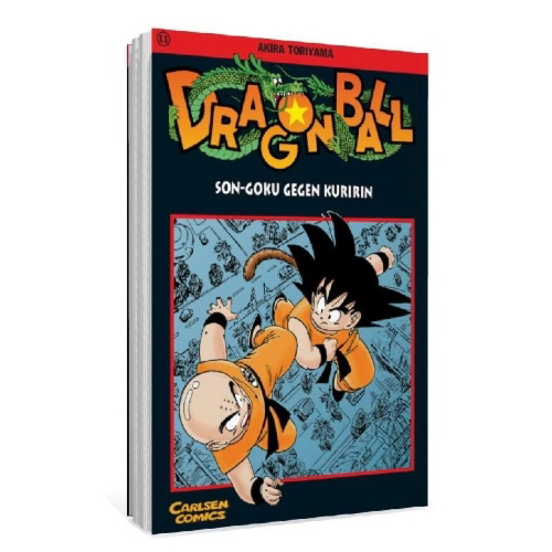 Buchcover und Innenansicht für das Buch: Dragon Ball 11. Son-Goku gegen Kuririn