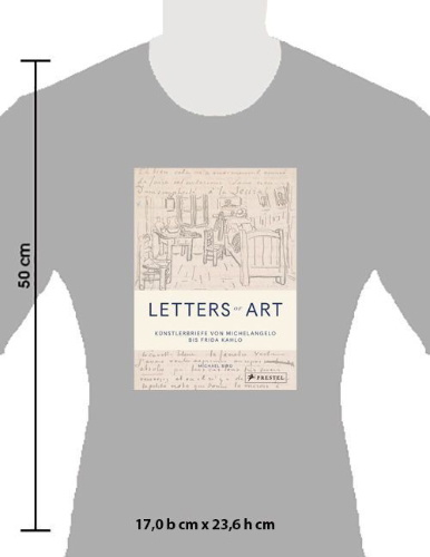 Buchcover und Innenansicht für das Buch: Artist's Letters