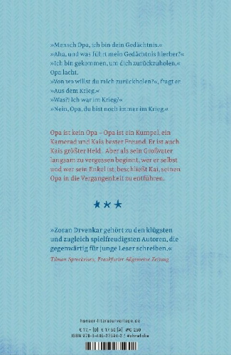 Buchcover und Innenansicht für das Buch: Kai zieht in den Krieg und kommt mit Opa zurück