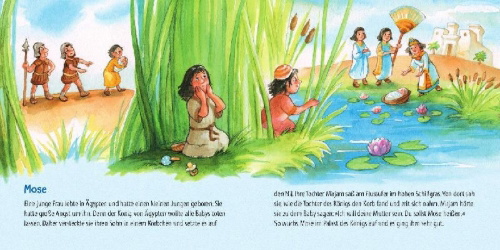 Buchcover und Innenansicht für das Buch: Meine erste Bibel