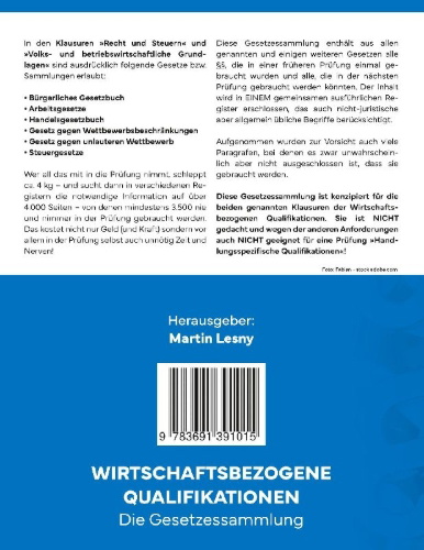 Buchcover und Innenansicht für das Buch: Wirtschaftsbezogene Qualifikationen