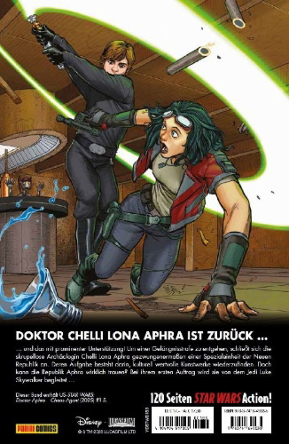 Buchcover und Innenansicht für das Buch: US Star Wars: Doctor Aphra - Chaos Agen #1-#5