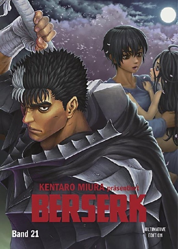 Buchcover und Innenansicht für das Buch: Berserk: Ultimative Edition 21