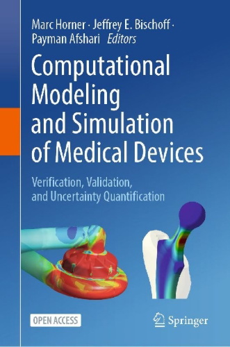 Buchcover und Innenansicht für das Buch: Computational Modeling and Simulation of Medical Devices