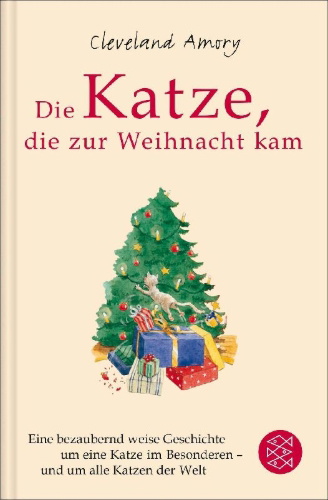 Buchcover und Innenansicht für das Buch: The Cat Who Came for Christmas