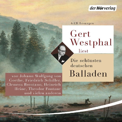 Buchcover und Innenansicht für das Buch: Gert Westphal liest: Die schönsten deutschen Balladen