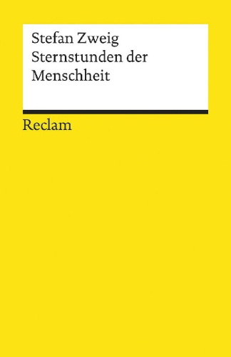Buchcover und Innenansicht für das Buch: Sternstunden der Menschheit