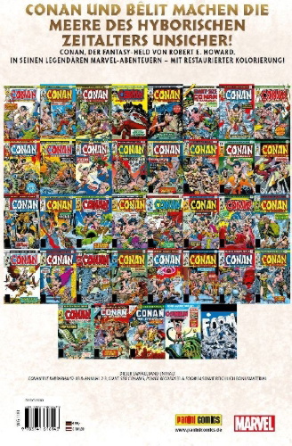 Buchcover und Innenansicht für das Buch: Conan der Barbar: Classic Collection