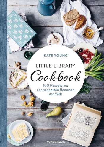 Buchcover und Innenansicht für das Buch: The Little Library Cookbook