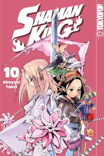 Buchcover und Innenansicht für das Buch: Shaman King 10