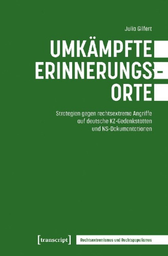 Buchcover und Innenansicht für das Buch: Umkämpfte Erinnerungsorte