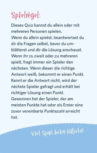 Buchcover und Innenansicht für das Buch: Was weißt du von der Erstkommunion? Der Quizblock