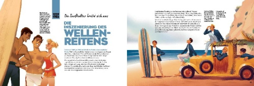 Buchcover und Innenansicht für das Buch: Surfen