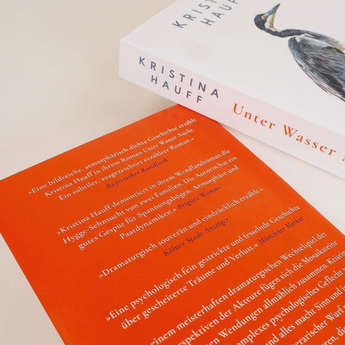 Buchcover und Innenansicht für das Buch: Unter Wasser Nacht