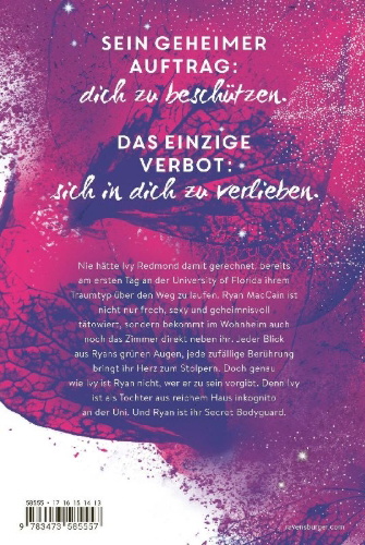 Buchcover und Innenansicht für das Buch: Kiss Me Once - Kiss The Bodyguard, Band 1