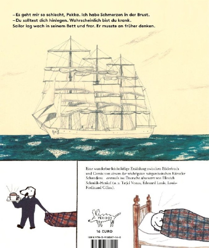 Buchcover und Innenansicht für das Buch: Sailor ist krank