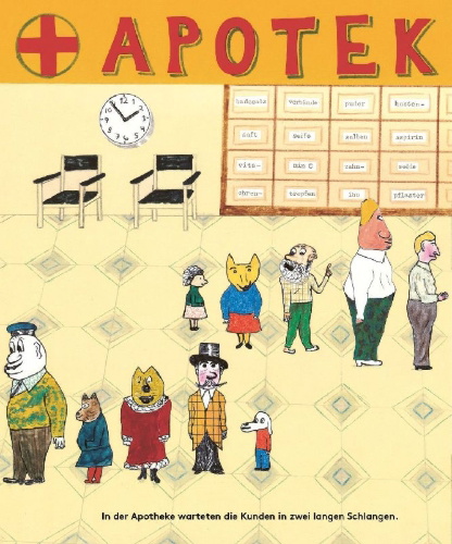 Buchcover und Innenansicht für das Buch: Sailor ist krank
