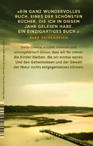 Buchcover und Innenansicht für das Buch: Where the Crawdads Sing