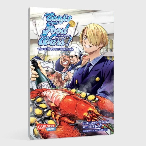 Buchcover und Innenansicht für das Buch: Shokugeki no Sanji