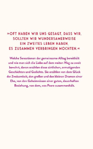 Buchcover und Innenansicht für das Buch: Verliebt, verlobt, verheiratet geblieben