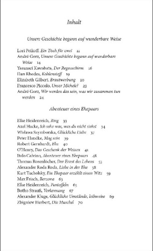 Buchcover und Innenansicht für das Buch: Verliebt, verlobt, verheiratet geblieben