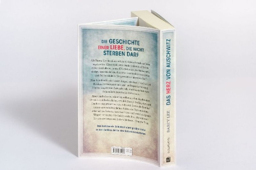 Buchcover und Innenansicht für das Buch: Das Herz von Auschwitz