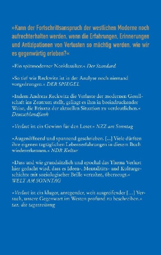 Buchcover und Innenansicht für das Buch: Verlust