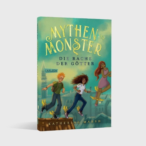 Buchcover und Innenansicht für das Buch: Myths of Monsters 2: The Revenge of the Gods