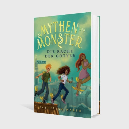 Buchcover und Innenansicht für das Buch: Myths of Monsters 2: The Revenge of the Gods