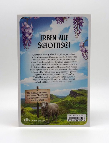 Buchcover und Innenansicht für das Buch: Mord & Breakfast