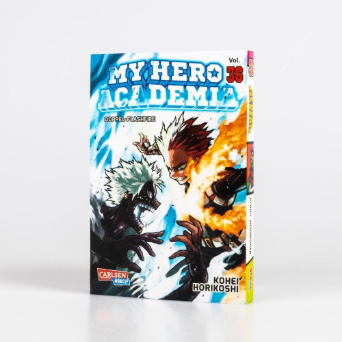 Buchcover und Innenansicht für das Buch: Boku no Hero Academia