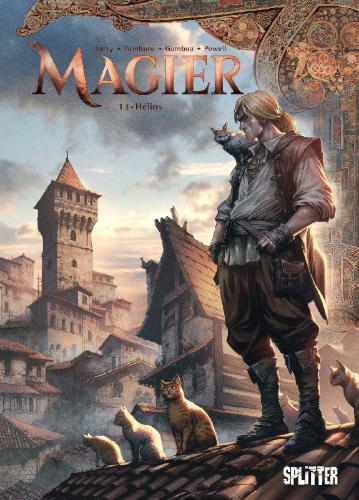 Buchcover und Innenansicht für das Buch: Mages 13