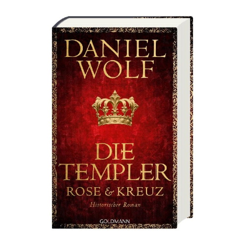 Buchcover und Innenansicht für das Buch: Die Templer. Rose und Kreuz