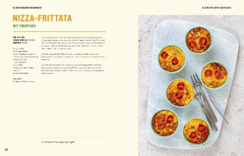 Buchcover und Innenansicht für das Buch: Healthy Airfryer