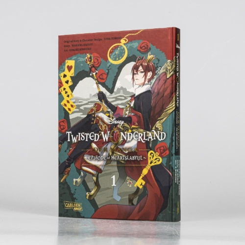 Buchcover und Innenansicht für das Buch: Twisted Wonderland