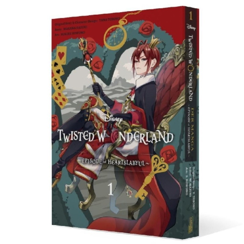 Buchcover und Innenansicht für das Buch: Twisted Wonderland