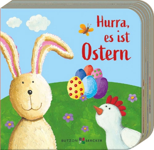 Buchcover und Innenansicht für das Buch: Hurra, es ist Ostern