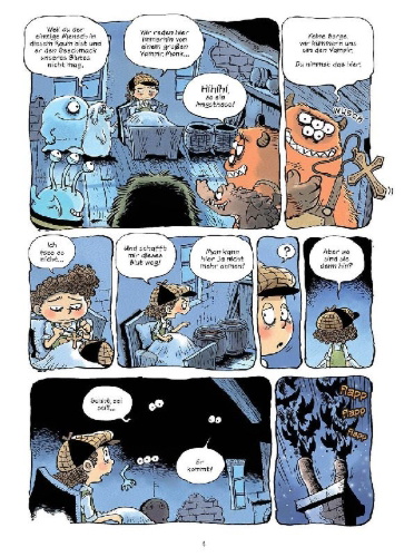 Buchcover und Innenansicht für das Buch: Archibald. Band 4