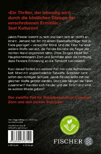 Buchcover und Innenansicht für das Buch: Zorn - Ausgelöscht