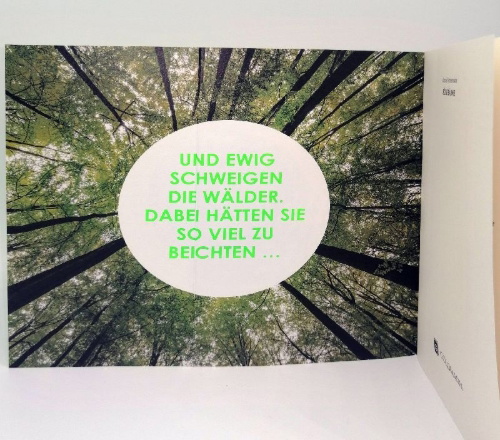 Buchcover und Innenansicht für das Buch: Böse Bäume