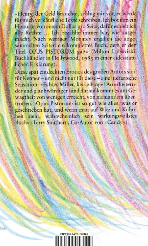 Buchcover und Innenansicht für das Buch: Opus Pistorum
